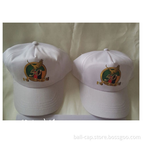 5 panels cap promotion cap cheap baseball caps and Blank caps with sublimation LOGO